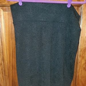 Lularoe EUC L black pencil skirt